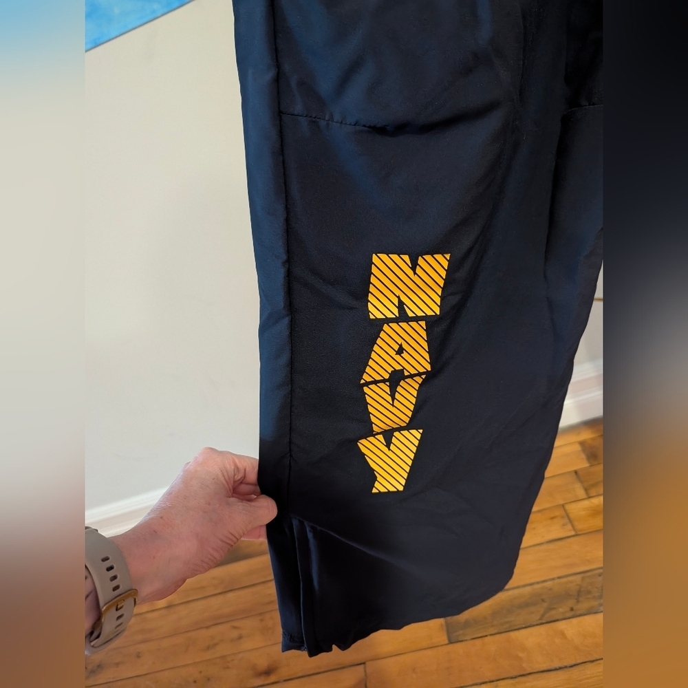 NWT Tags Men's 'Navy' Running Pants (M, Short) - Picture 2 of 5